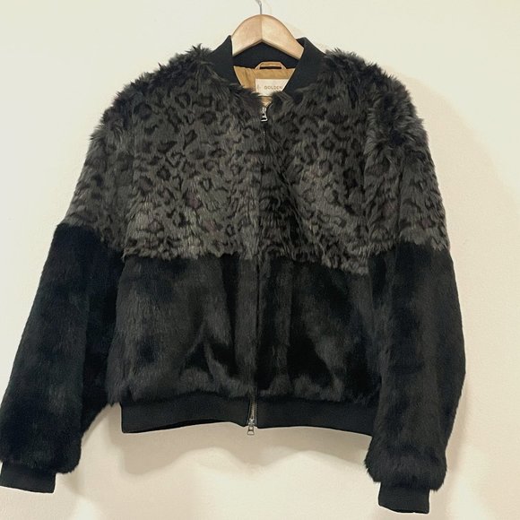 Mahoney Faux Fur Bomber - Picture 2 of 7